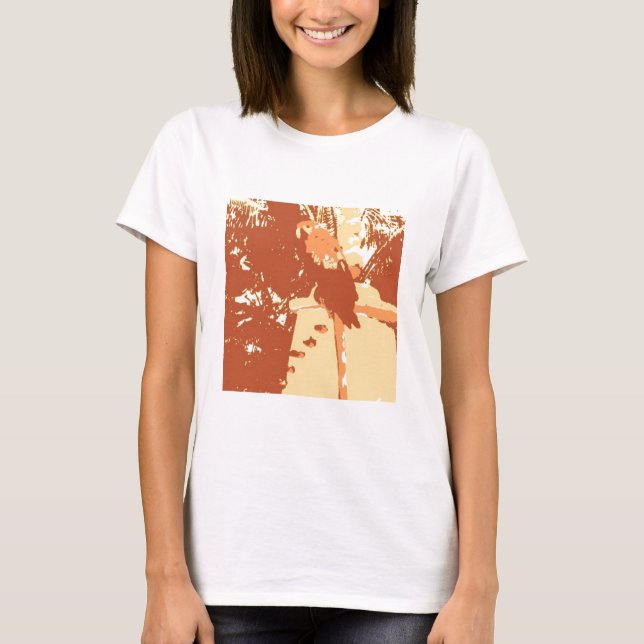 Camiseta Parrots Pop Art (Anverso)