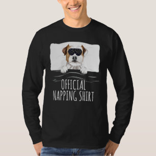 Camiseta Parson de máscara de sueño negro Russell Terrier O