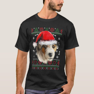 Camiseta Parson Russell Santa Hat Pa Navidades suaves