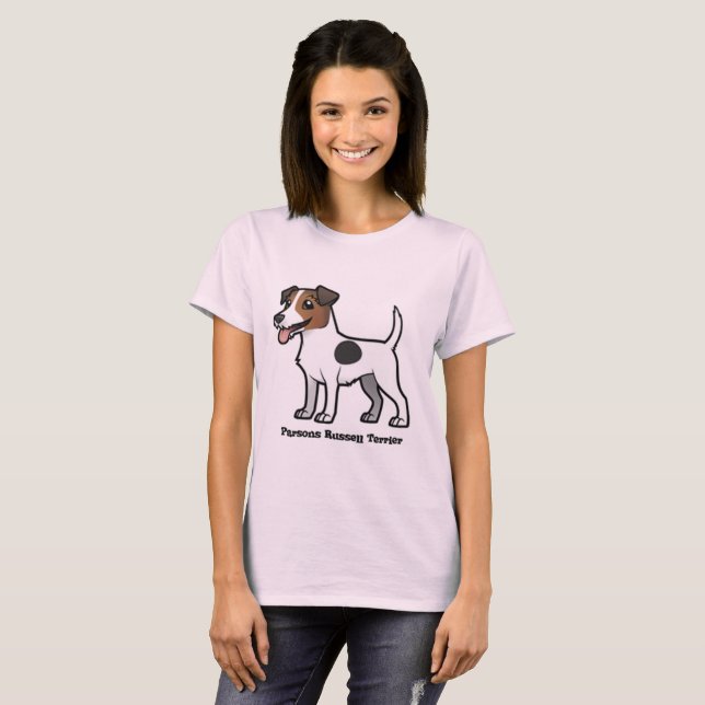 Camiseta Parsons Russell Terrier (Anverso completo)