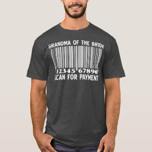Camiseta Parte Boda De De Pago De La Abuela De La Novia