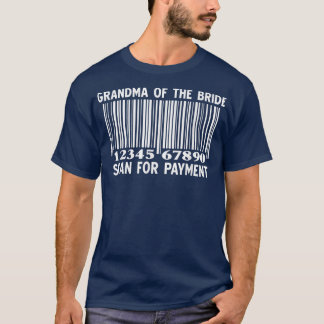 Camiseta Parte Boda De De Pago De La Abuela De La Novia