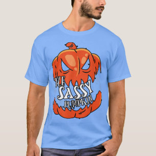 Camiseta Parte de Halloween del grupo familiar Sassy Pumpki
