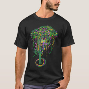 Camiseta Parte de la mascarada del carnaval del árbol de ab