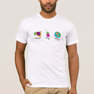 Camiseta Parte del juego del lanzamiento