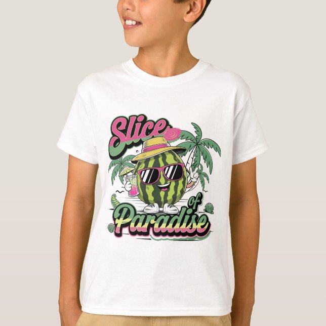 Camiseta Parte del paraíso (Anverso)
