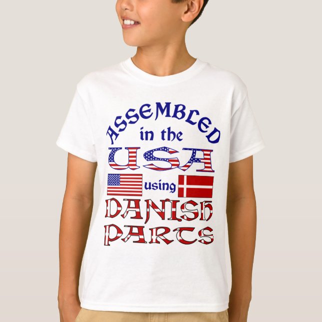 Camiseta Parte delantera de danés (Anverso)