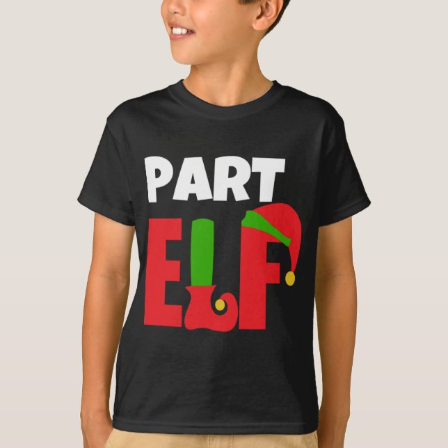 Camiseta Parte Elf, regalo de Navidades divertidos (Anverso)