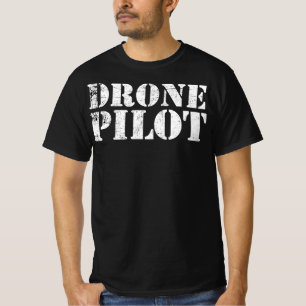 Camiseta Parte experimental 107 del UAV UAS FAA Quadcopter