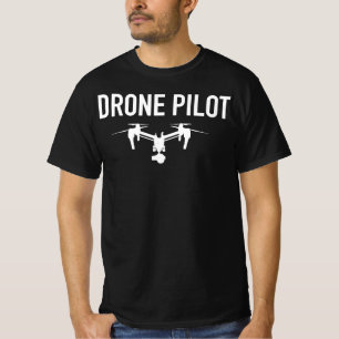 Camiseta Parte experimental 107 del UAV UAS FAA Quadcopter