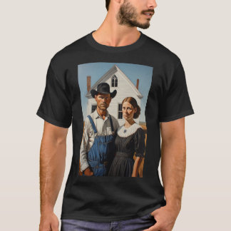 Camiseta Parte gótica estadounidense deux