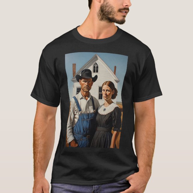 Camiseta Parte gótica estadounidense deux (Anverso)