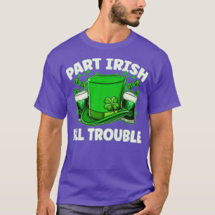 Camiseta Parte Irlandés All Trout Beer St Patricks D