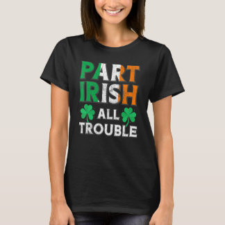Camiseta Parte Irlandés todos los problemas graciosos San P