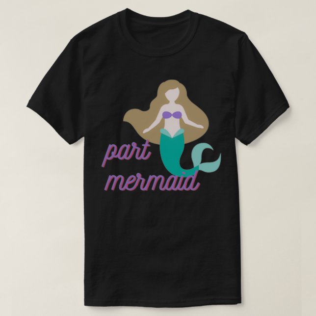 Camiseta Parte Mermaid 3 (Diseño del anverso)