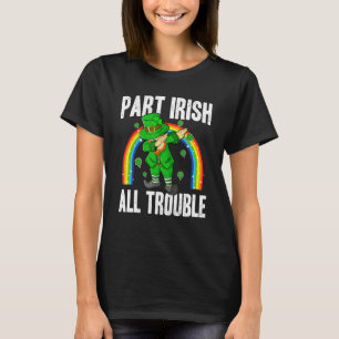 Camiseta Parte Niños irlandeses Día de San Patricio Dabbing