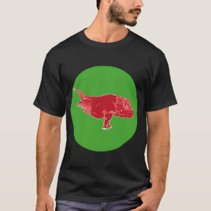 Camiseta Parte pez parte rinoceronte y parte camaleón