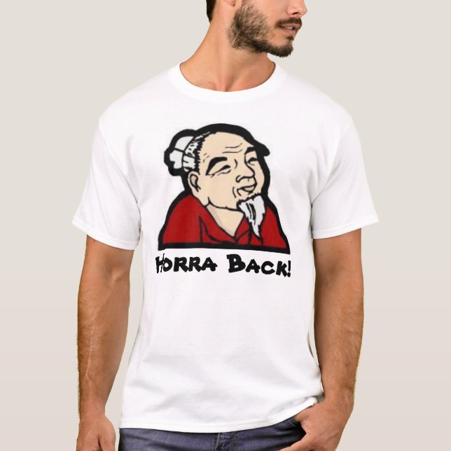 Camiseta ¡Parte posterior de Horra! (Anverso)