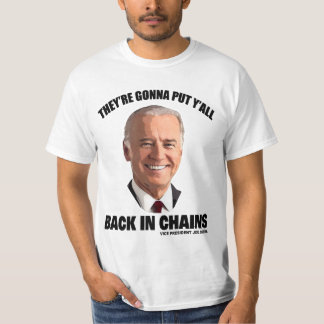 Camiseta Parte posterior de Joe Biden en la observación de