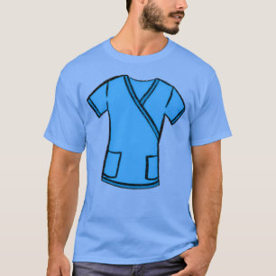 Camiseta Parte superior de los crudos