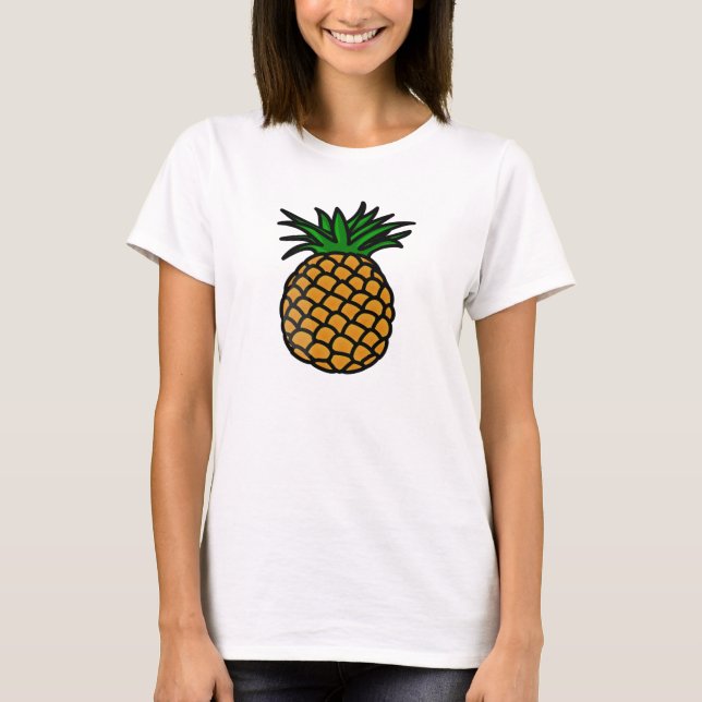 Camiseta Parte superior de piña (Anverso)