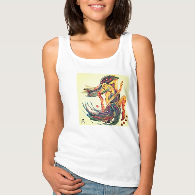 Camiseta Parte superior del ballet Tank (Anverso)