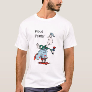 Camiseta parte superior del tanque de pintores orgulloso