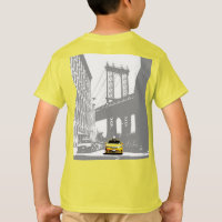 Parte trasera Imprimir Nueva York Brooklyn Taxi am