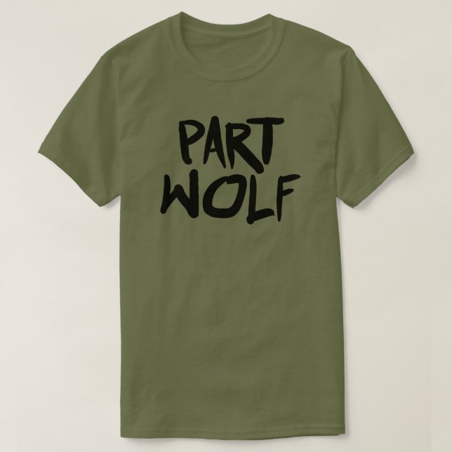 CAMISETA PARTE WOLF (Diseño del anverso)