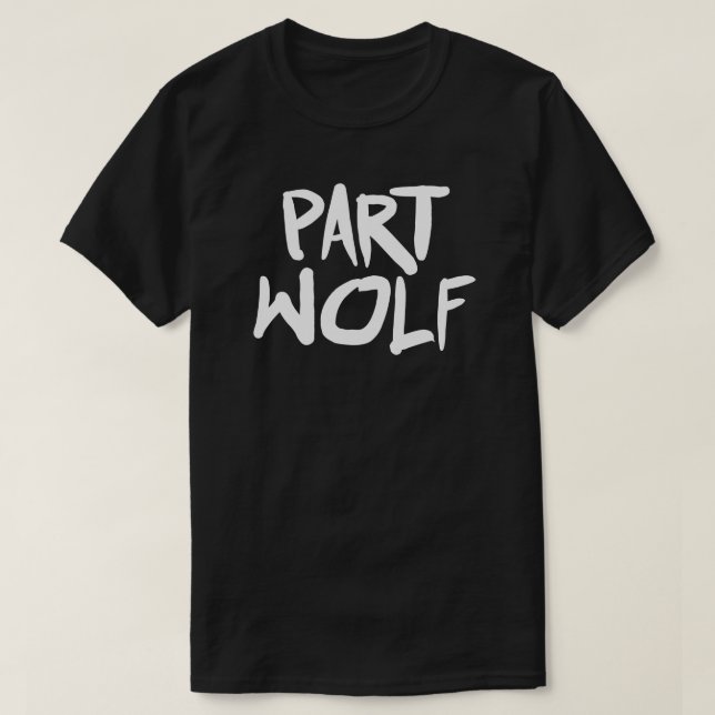 CAMISETA PARTE WOLF (Diseño del anverso)