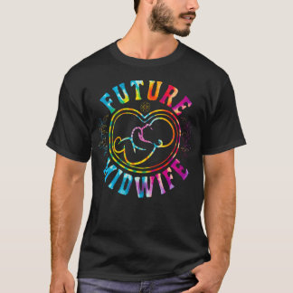 Camiseta Partera Enfermera Trabajadora de Parto Arcoíris Fu
