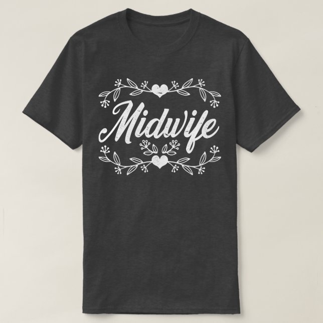 Camiseta Parteras Apoyo al parto Dula Parteras (Diseño del anverso)