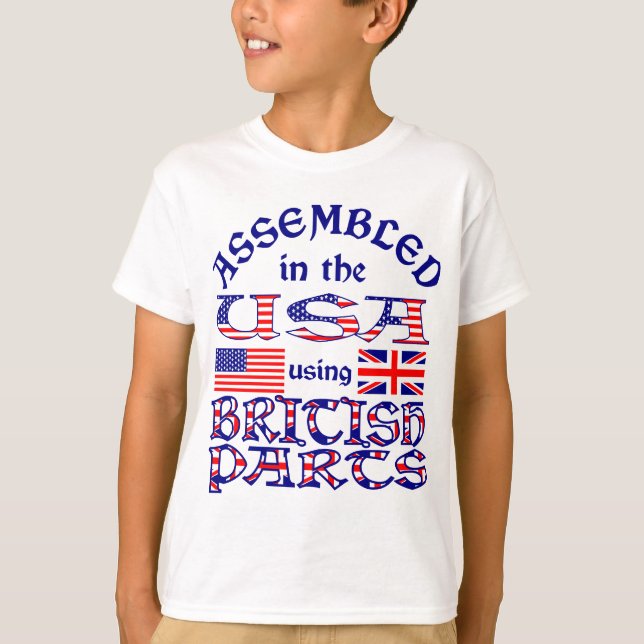 Camiseta Partes Británicas Front (Anverso)