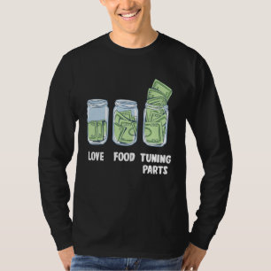 Camiseta Partes de ajuste divertidas Banco de dinero