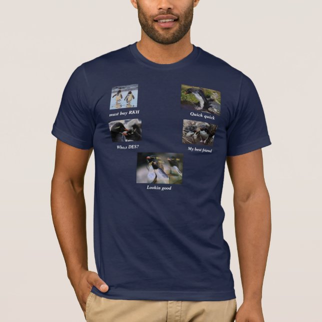 Camiseta Partes de Rockhopper (Anverso)
