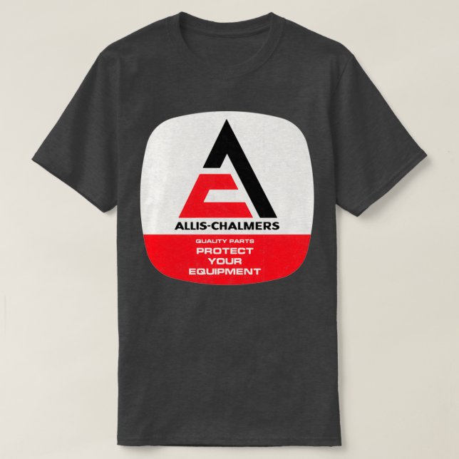 Camiseta Partes de tractores de calidad de Allis Chalmers (Diseño del anverso)