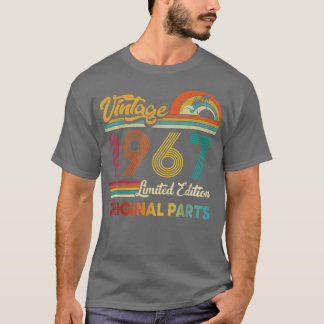 Camiseta Partes originales antiguas 1967 Hombres Mujeres de