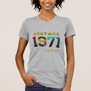 Camiseta Partes originales de la época 1971