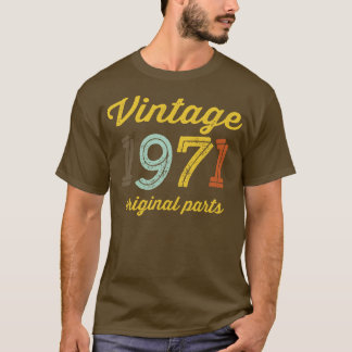 Camiseta Partes originales de la época 1971