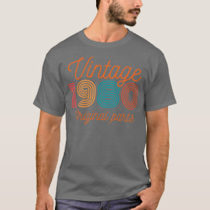 Camiseta Partes originales de la época 1980