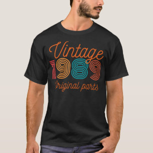 Camiseta Partes originales de la época 1989