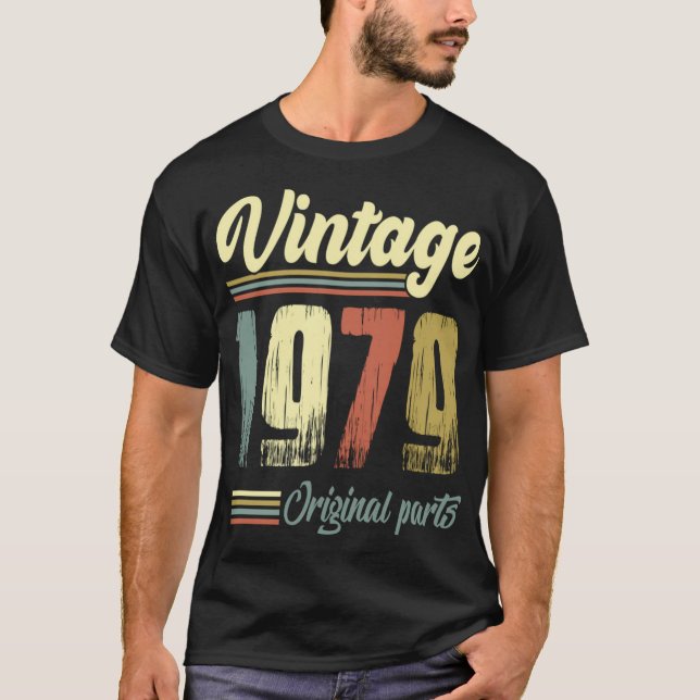 Camiseta Partes originales de la época de 1979 (Anverso)