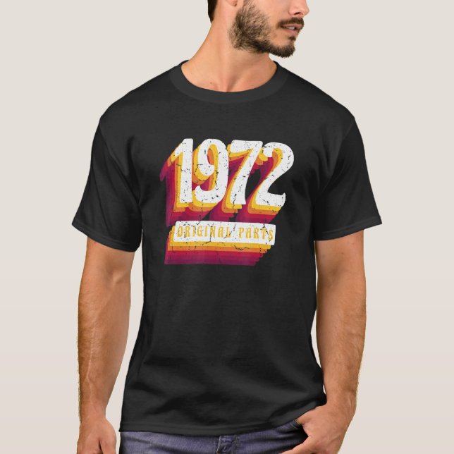 Camiseta Partes originales de los años 50 cumpleaños (Anverso)