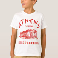 Parthenon - Atenas - Griego (rojo)
