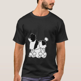 Camiseta ¡Parti poodle! Pegatina.png