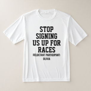 Camiseta Participante Renuente Deja De Inscribirnos En Carr
