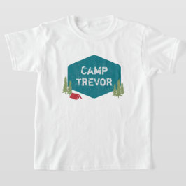 Camiseta Partida de cumpleaños nombre de campamento persona