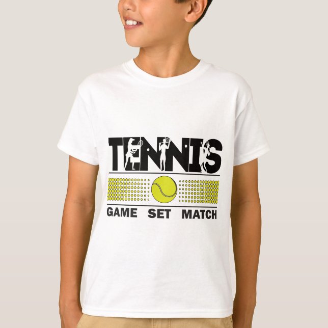Camiseta Partida de juego de tenis (Anverso)