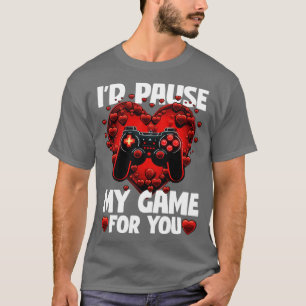 Camiseta Partida De Jugador Pausar Mi Juego Para Usted2