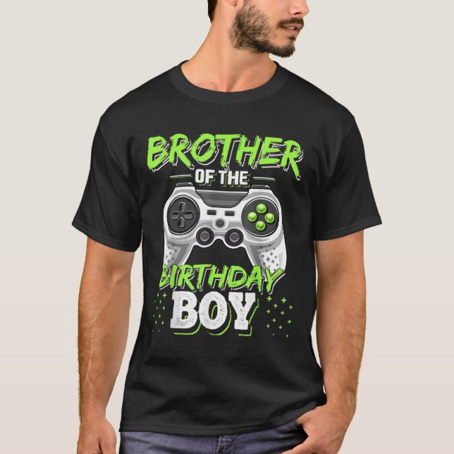 Camiseta Partida De Videojuego Que Coincide Cumpleaños Herm (Anverso)